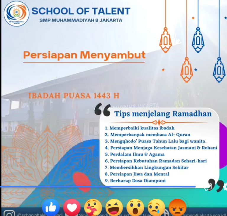 Persiapan Menyambut bulan Ramadhan