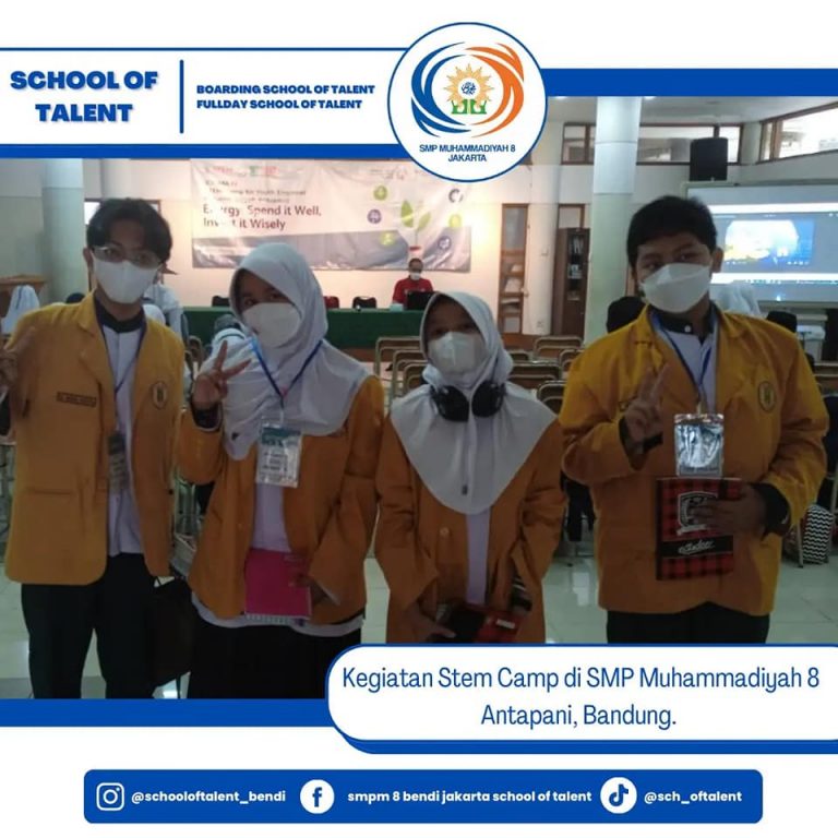 Selamat atas Prestasi Kegiatan STEM CAMP