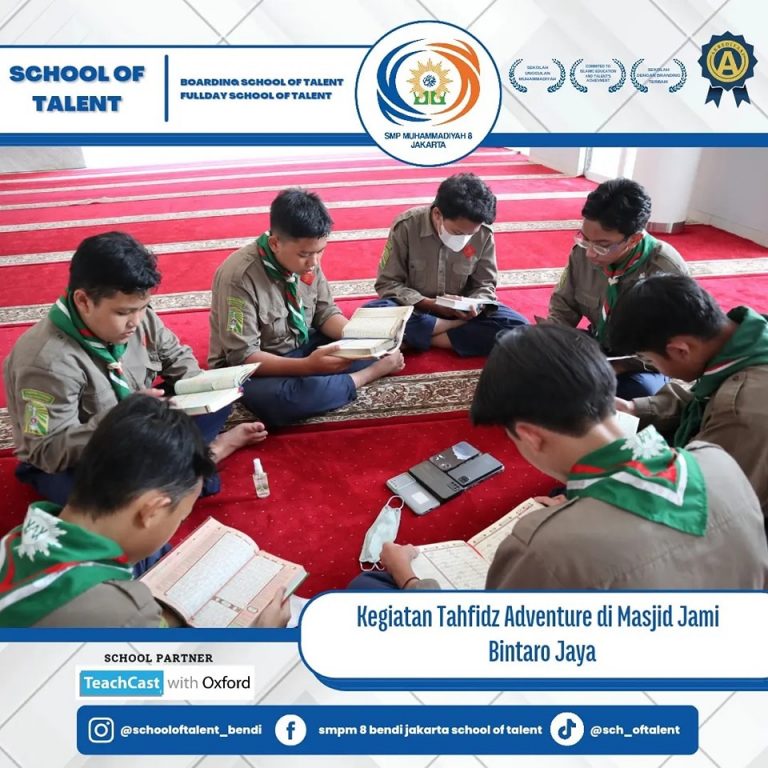Kegiatan Rihlah Tahfidz/Tahfidz Adventure di Masjid Jami Bintaro