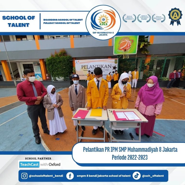 Pelantikan IPM SMP Muhammadiyah 8 Jakarta