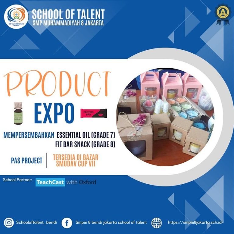 Product Expo SMP Muhammadiyah 8 Jakarta